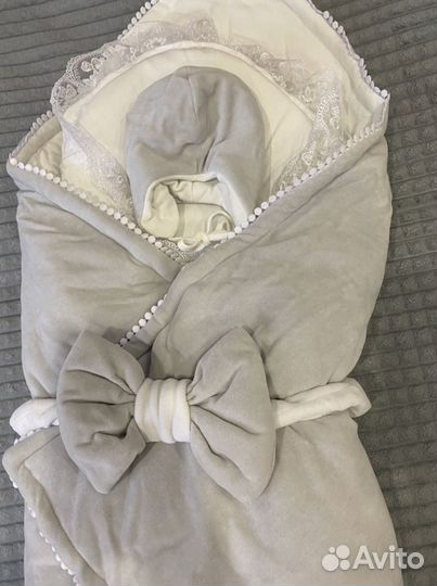 Конверт-одеяло на выписку малыша