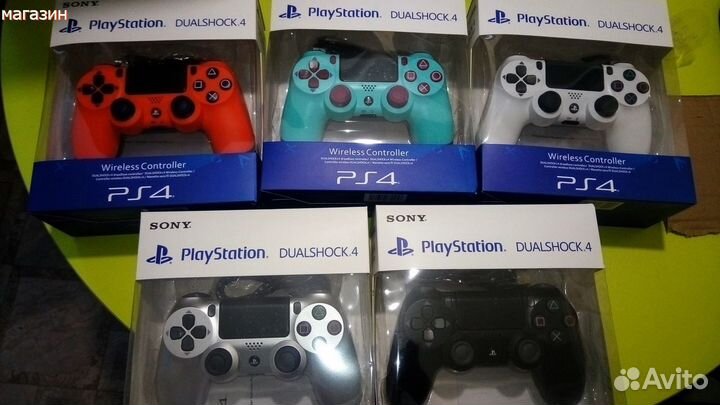 Магазин Джойстик dualshock ps4 геймпад белый