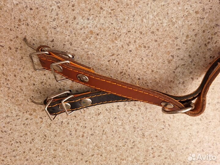 Шлейка кожаная новая