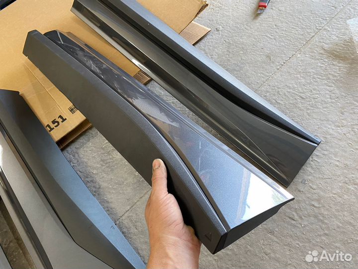 Кодиак молдинг двери sportline rs обвес