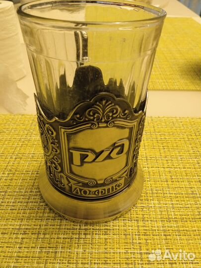 Подстаканник ржд коллекционный