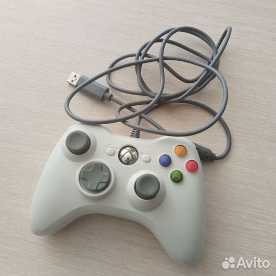 Джойстик xbox 360 проводной