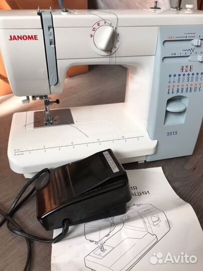 Швейная машина Jаnome 5515