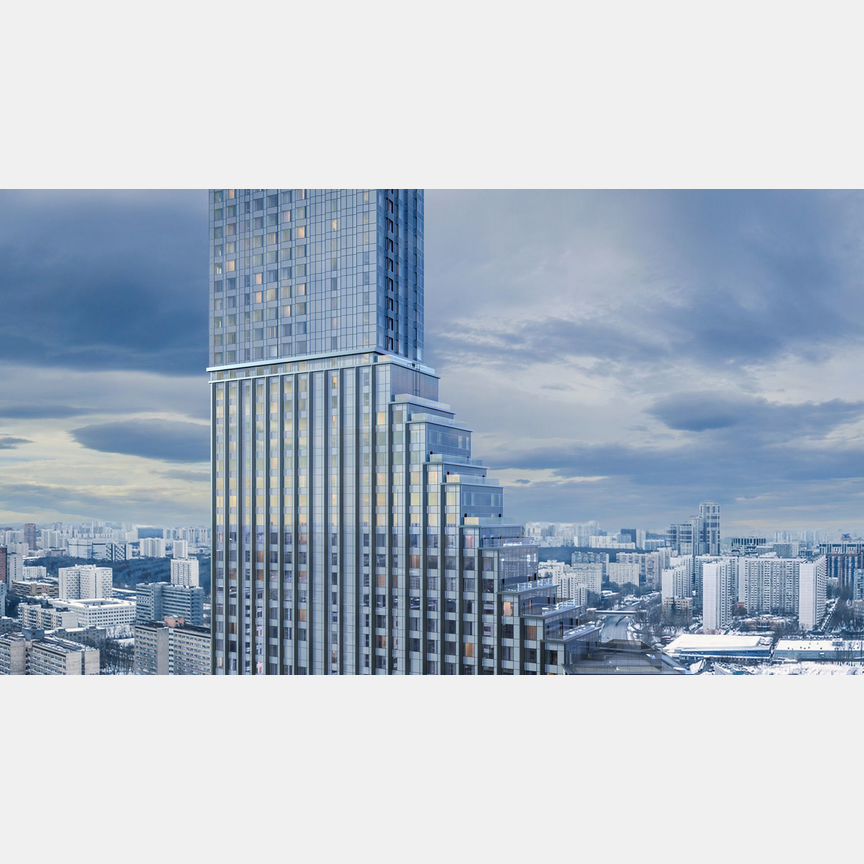 2-к. квартира, 81,8 м², 57/58 эт.