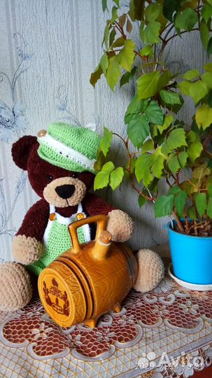 Вязанный мишка