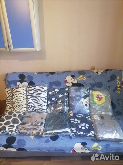 Плед новый двуспальный