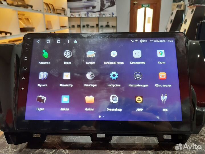 Android магнитола 10