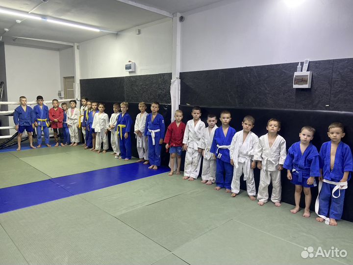 Тренировки по самбо и дзюдо