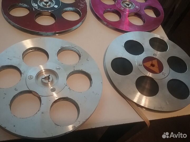 Катушка для магнитной ленты 18см металл