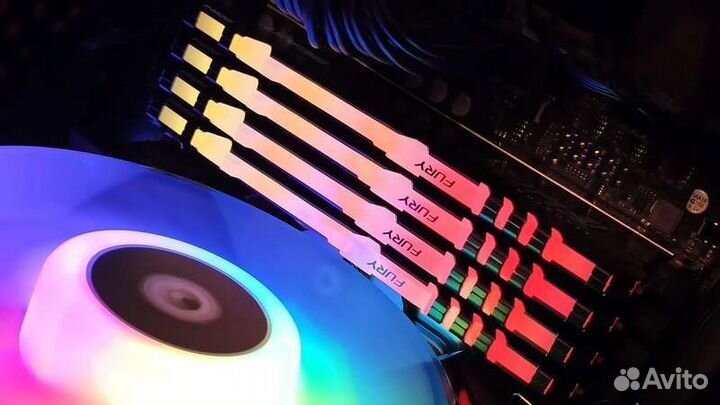 Оперативная память Kingston fury Beast RGB 8гб