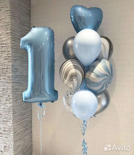 Воздушные шары цифры