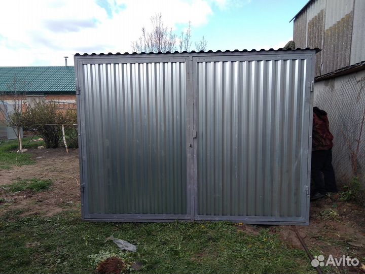 Гараж ракушка новый пенал хозблок