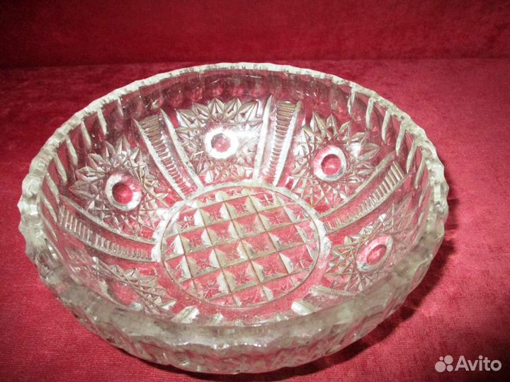 Вазочка хрусталь СССР