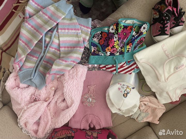 Вещи пакетом на девочку