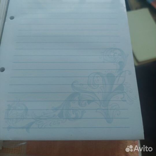 Бронь Сменный блок a5 для тетради на кольцах