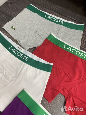 Трусы мужские боксеры lacoste