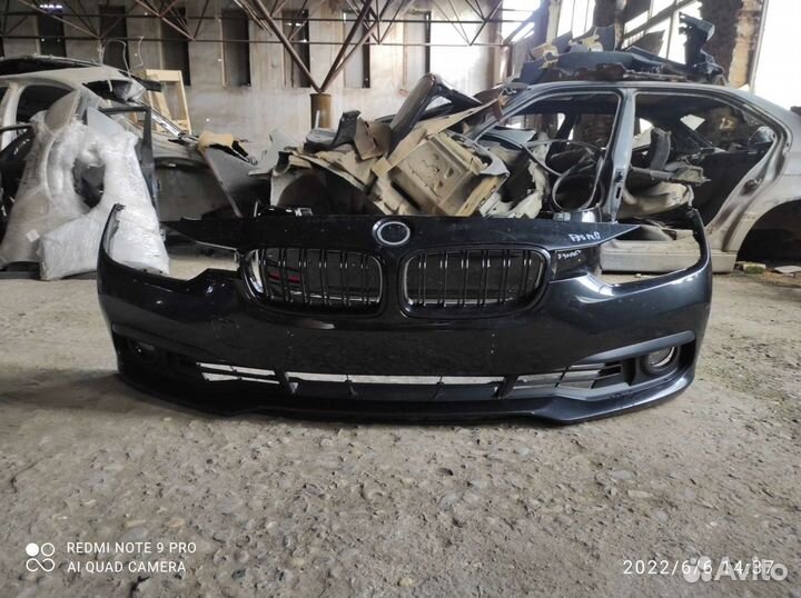 Передний бампер бмв F30 рестайлинг
