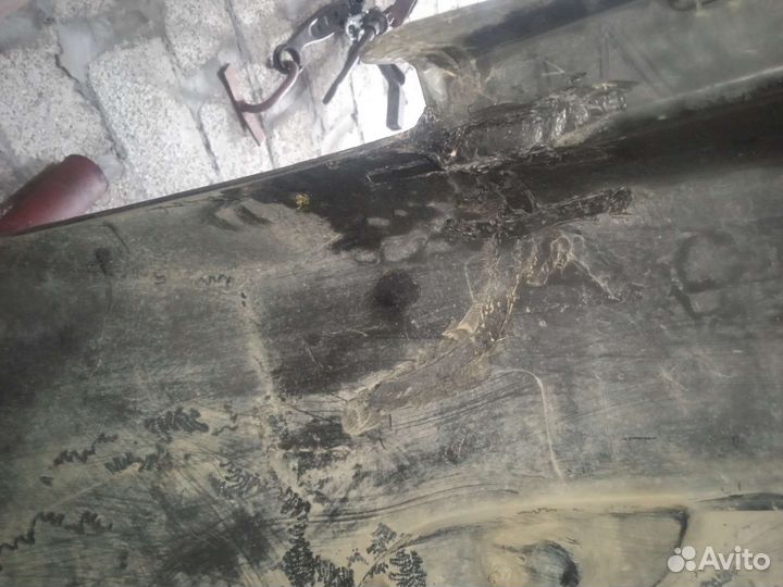 Задний бампер приора