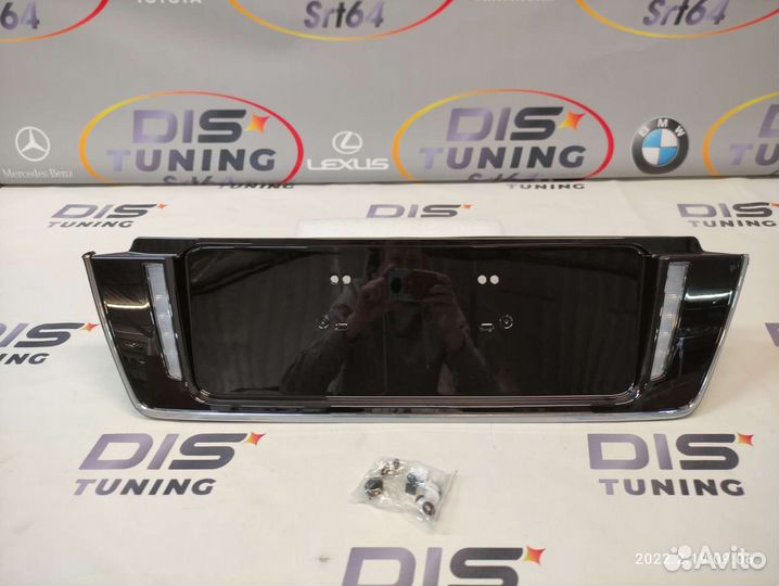 Накладка под номер Lexus LX450 Superior Black