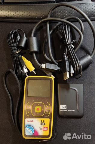Карманная HD-видеокамера Kodak Zx1 б/у