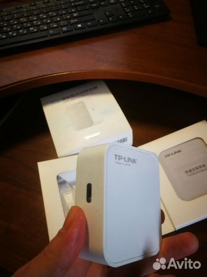 Маленький и компактный wi-fi роутер TP-link