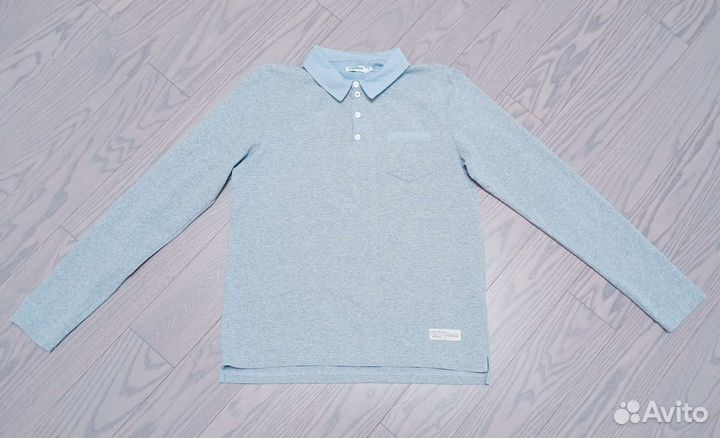 Поло с длинным рукавом/лонгслив 170р
