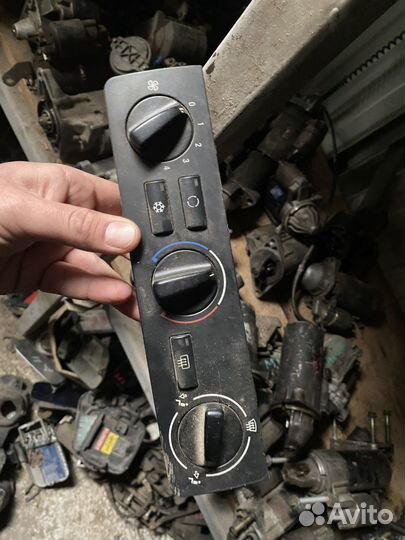 Блок управления печкой бмв 3 Е46 дорест