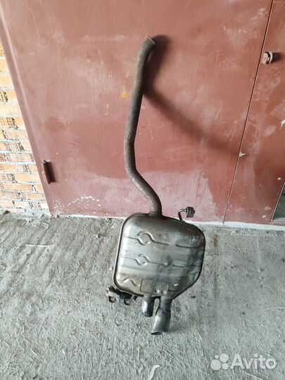 Глушитель задняя часть Volkswagen Passat B6