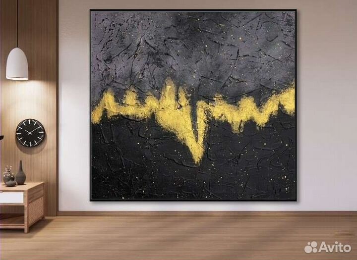 Большая картина абстракция Современное искусство