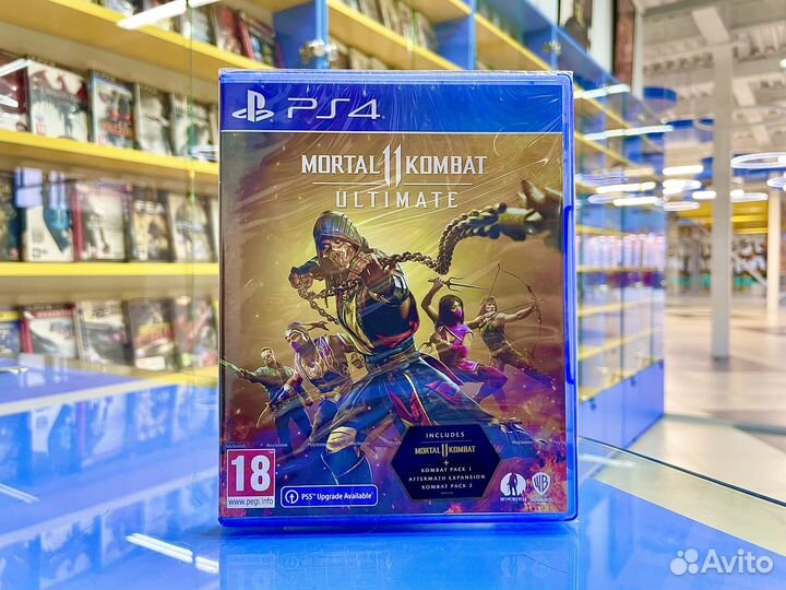 Mortal Kombat 11 Ultimate PS4 диск