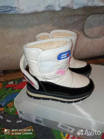 Детские зимние ботинки 25 (16,2см по стельке)