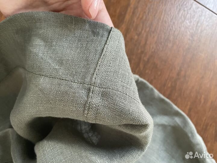 Льняные шорты женские