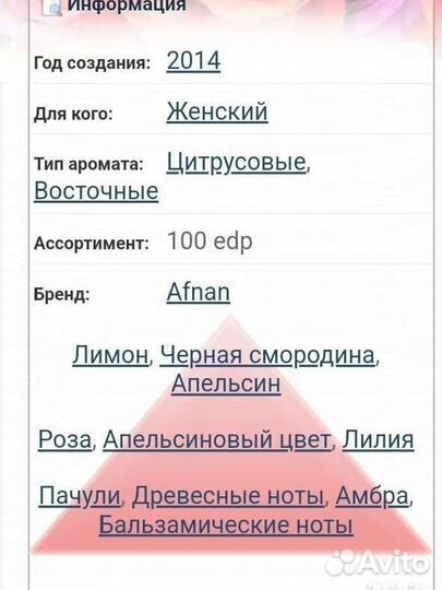 Духи Афнан