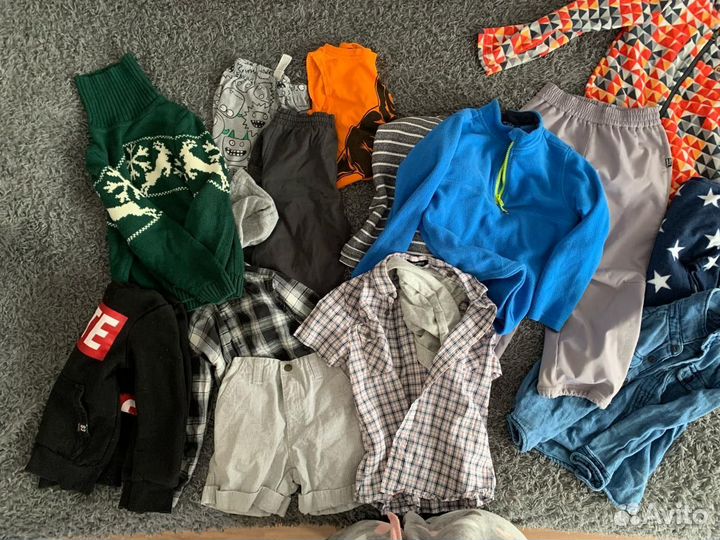 Вещи пакетом на мальчика