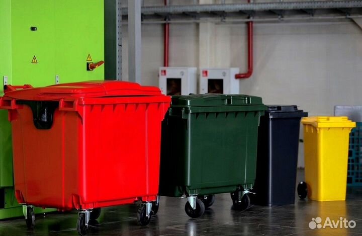 Пластиковый контейнер 1100л. Арт. 3690