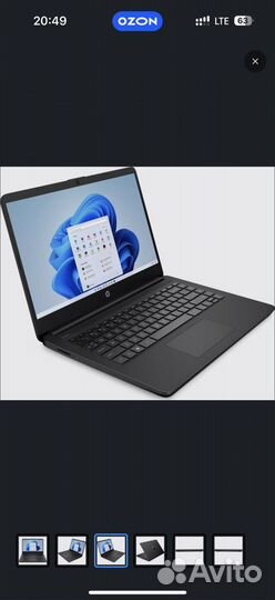 HP Laptop 14s-fq0059ur Ноутбук