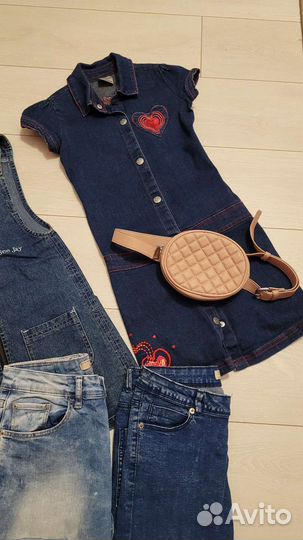 Одежда для девочки пакетом 134 -140