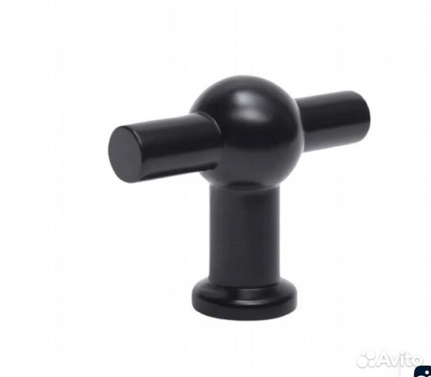 Мебельная ручка для шкафа 10 шт за 1 тыс черный