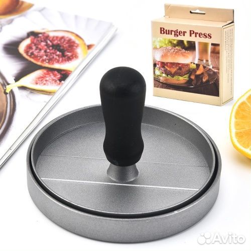 Пресс для бургеров и котлет 12х12х4см alwotech
