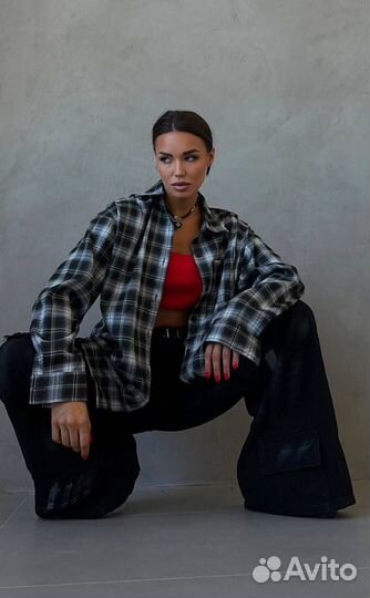 Balenciaga Рубашка в клетку