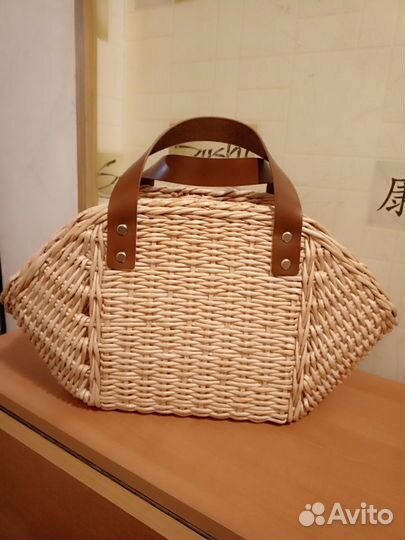 Сумка из бумажной лозы под заказ