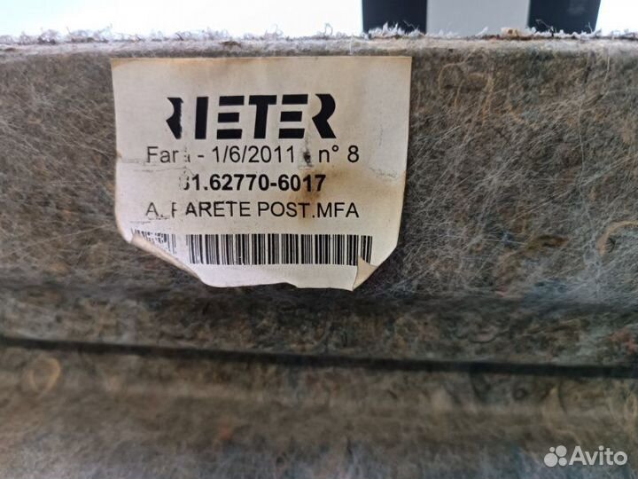 Обшивка задней стенки кабины Man Tgx