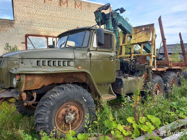 Лесовоз (сортиментовоз) Урал 375, 1978