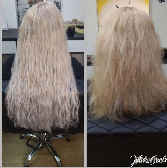 Наращивание натуральных волос