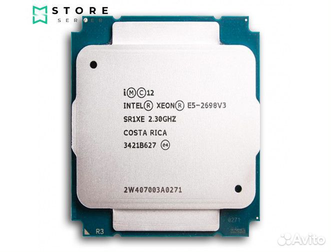 Intel Xeon E5-2698 v3 (16 ядер, 2.30GHz)