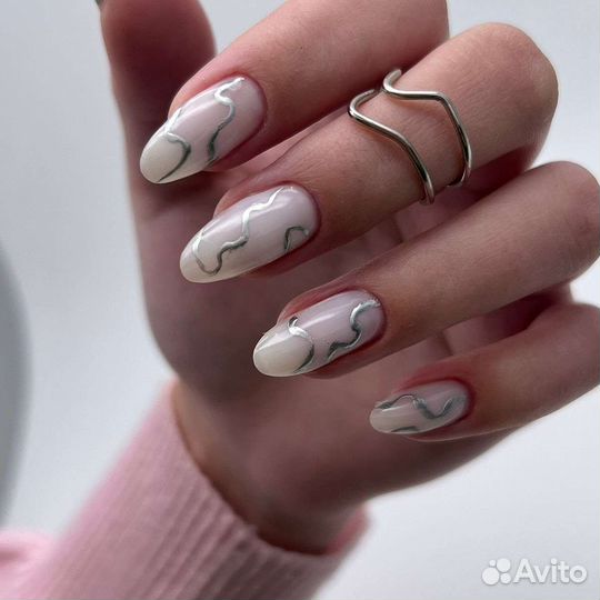 Маникюр и педикюр с покрытием гель лак