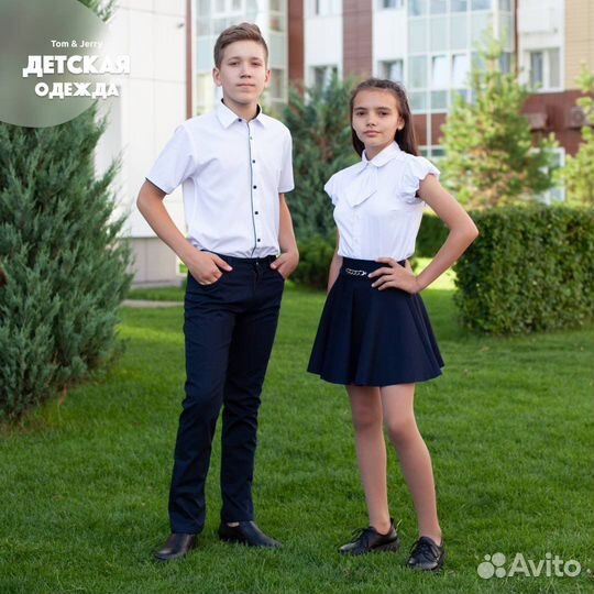 Платье школьное с фартуком