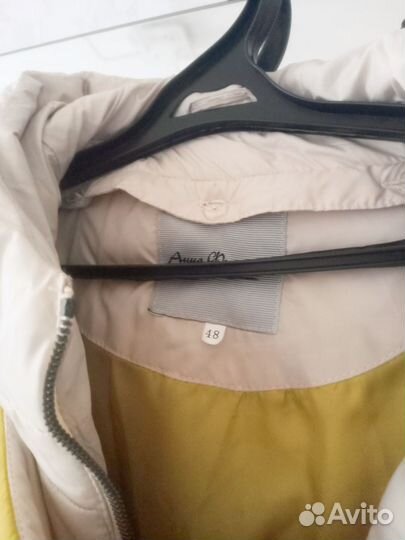 Новый весенний пуховик 52-54 р