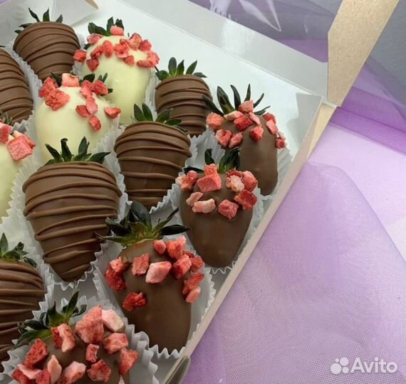 Клубника в шоколаде