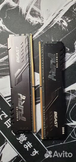 Оперативная память ddr4 16gb 3200 Kingston Fury